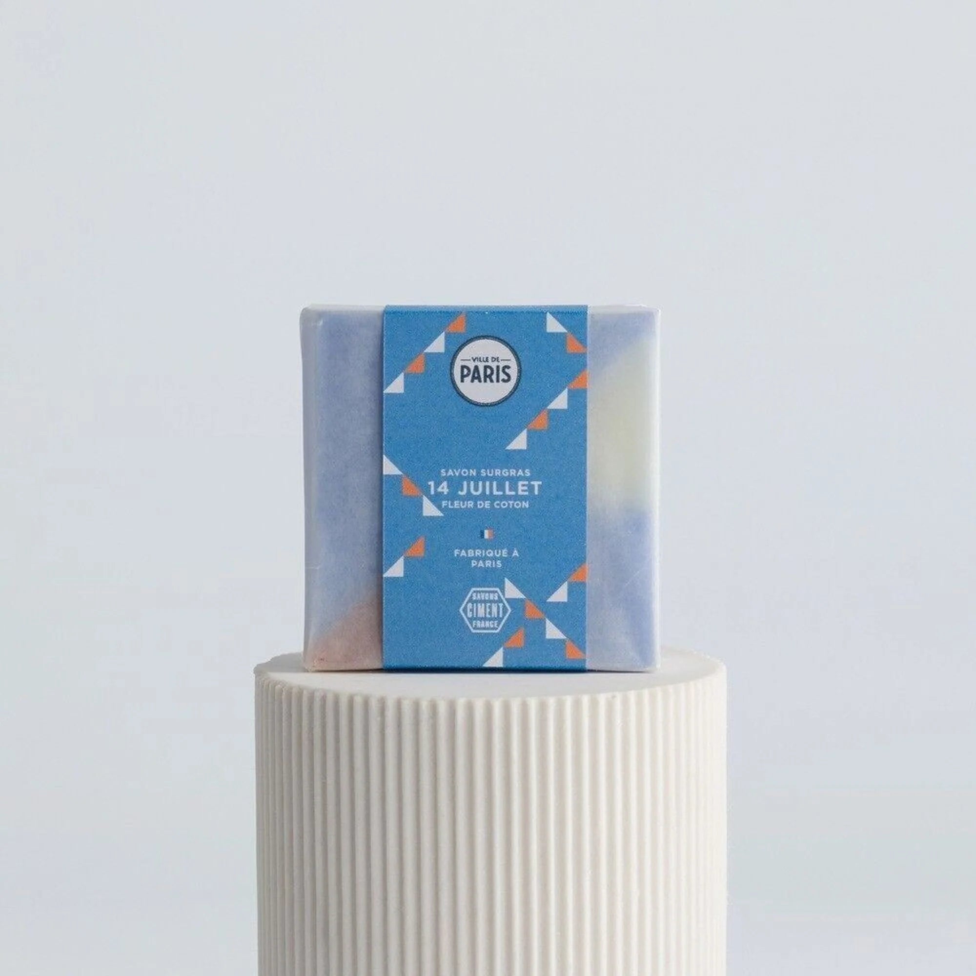 Savon Fanion 14 juillet - Fleur de coton