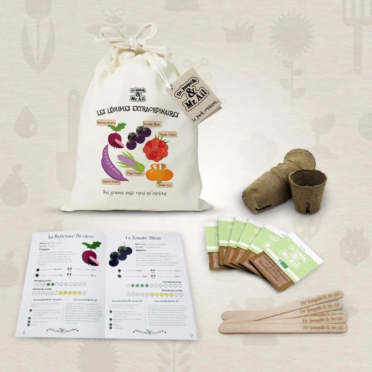 Kit de plantation - Les légumes extraordinaires