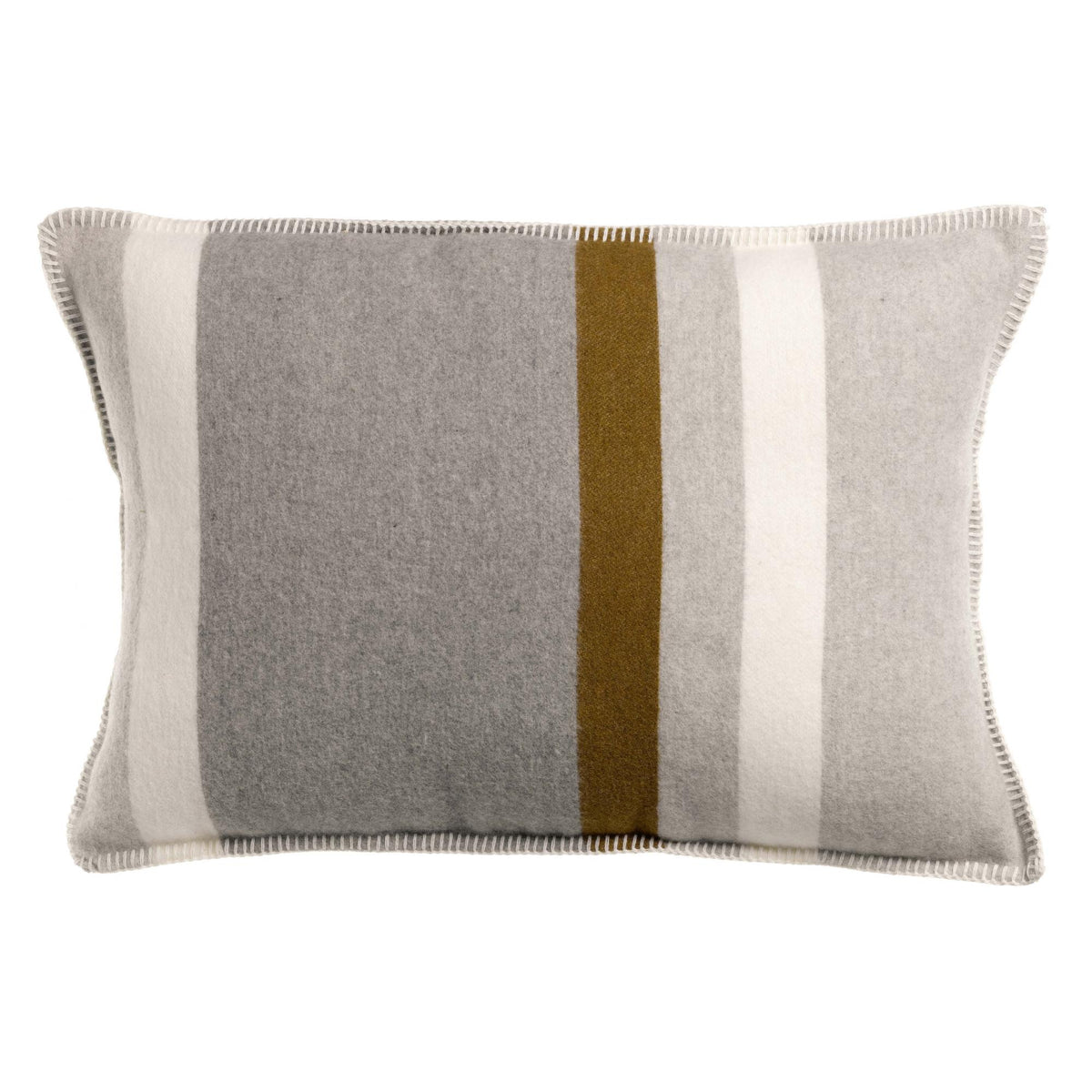 Coussin jacquard recyclé Gioia Perle 40 x 65 cm
