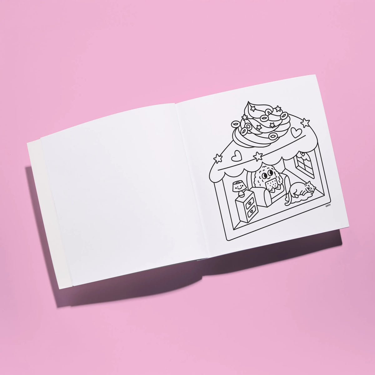 Cahier de coloriage - Cozy Art Kawaii