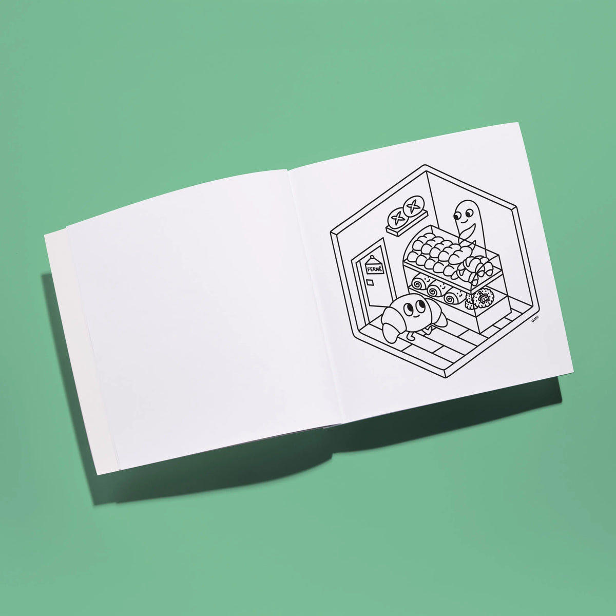 Cahier de coloriage - Cozy Art Paris
