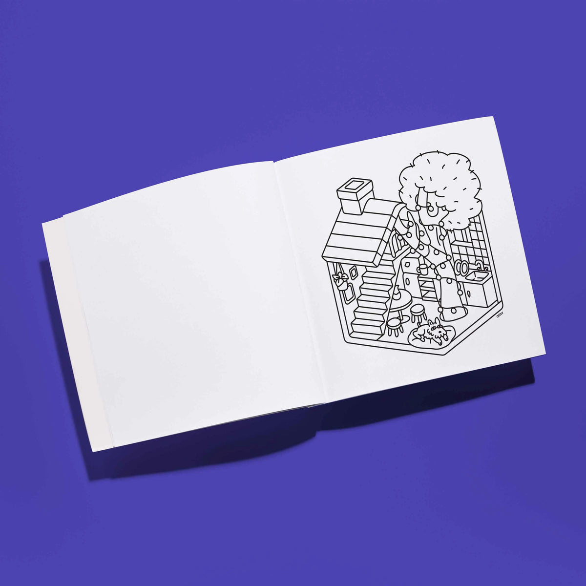 Cahier de coloriage - Cozy Art Tiny House