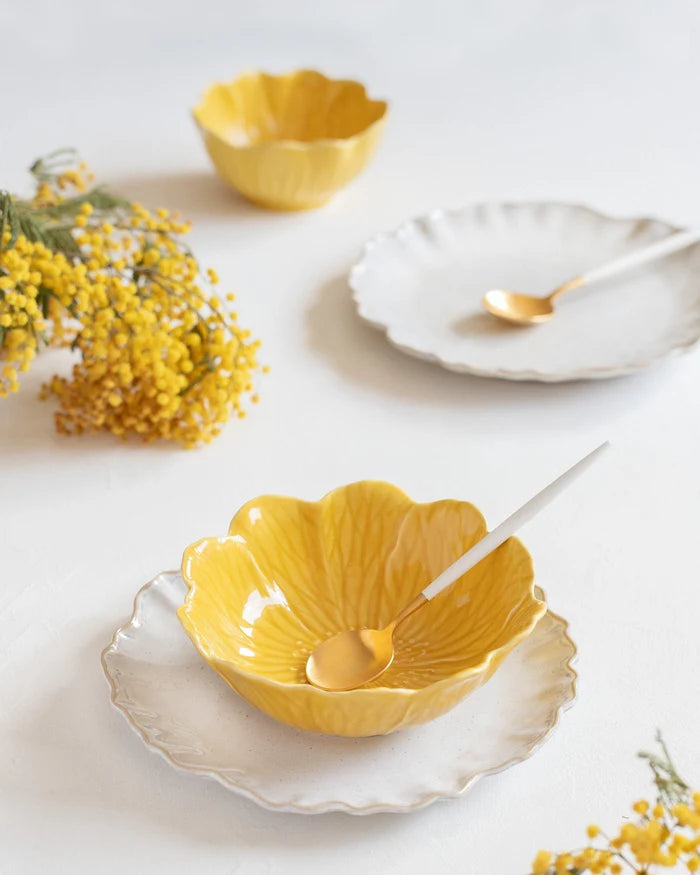 Grand Bol FLORA 17 cm - Jaune