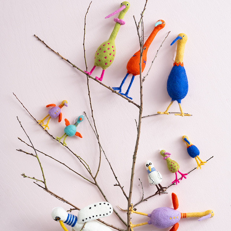 FUNKY BIRDS, L, bleu electrique