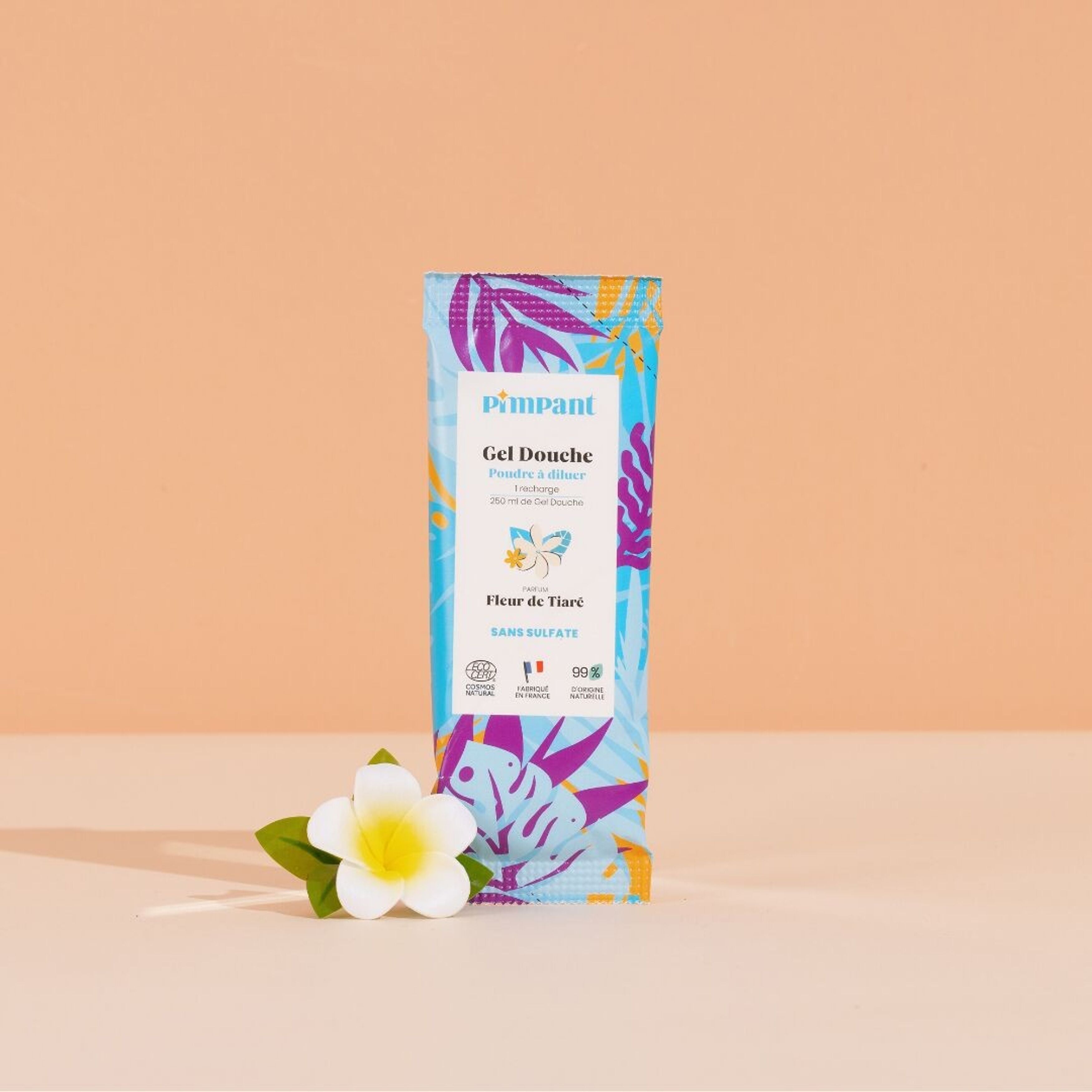 Gel Douche Fleur de Tiaré en poudre à diluer