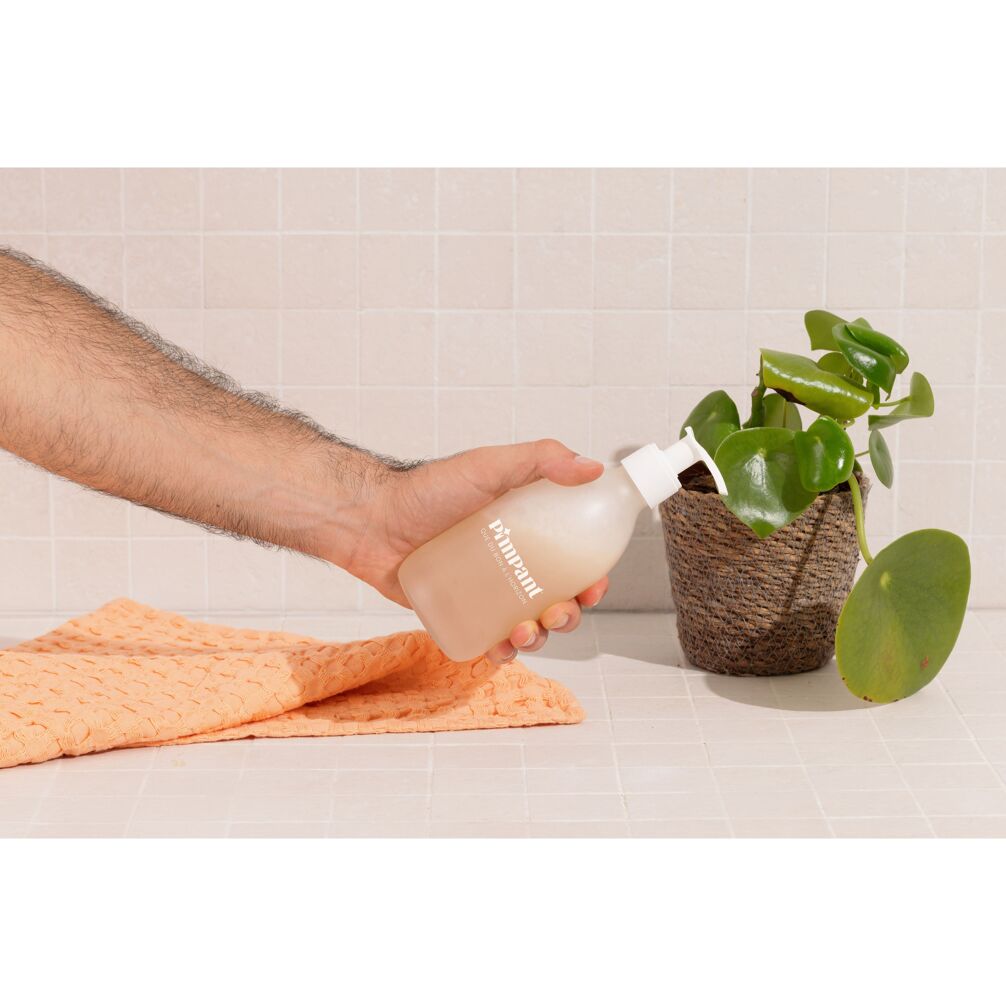 Gel douche vanille gourmande rechargeable en poudre à diluer