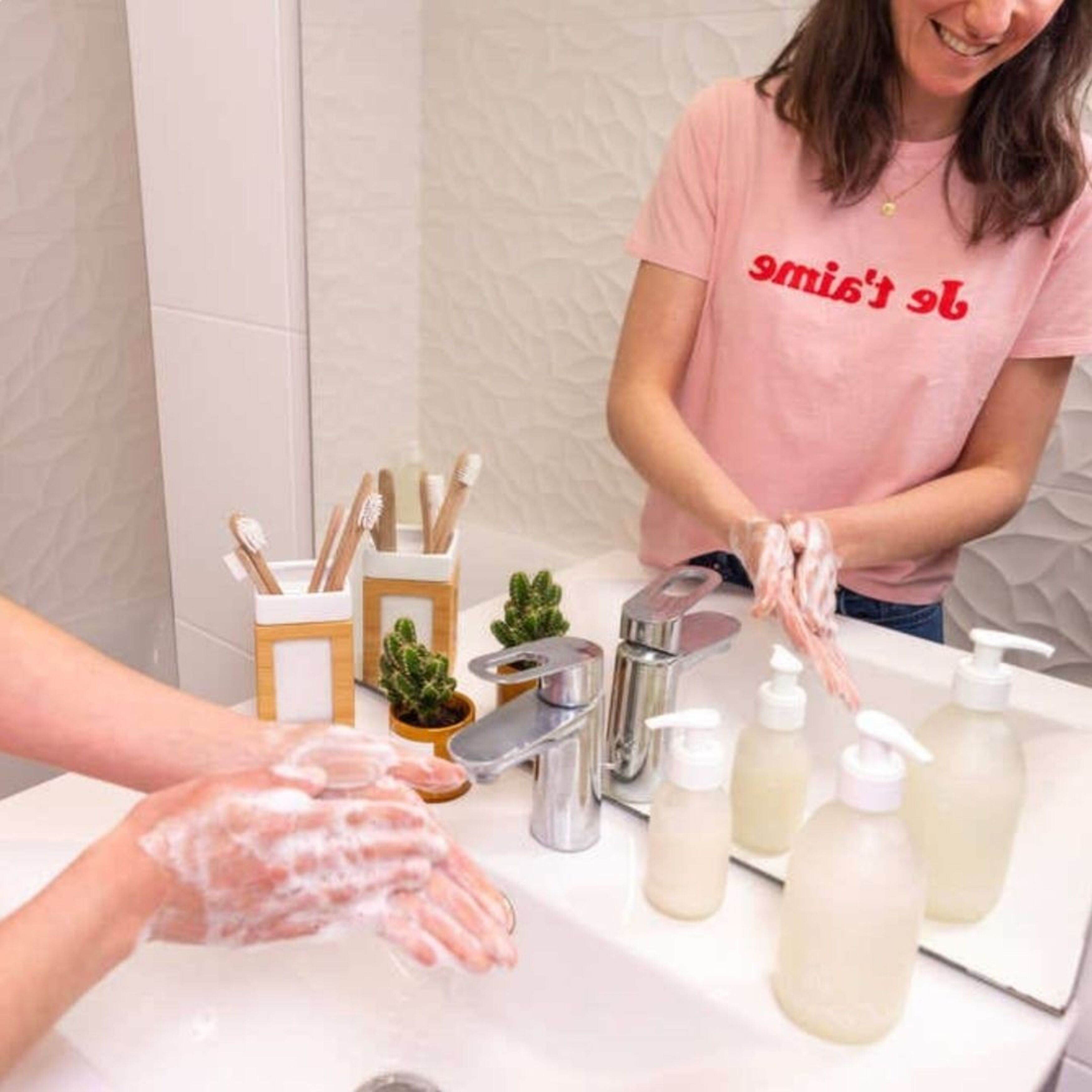 Gel lavant mains fleur de coton poudre à diluer 25 gr