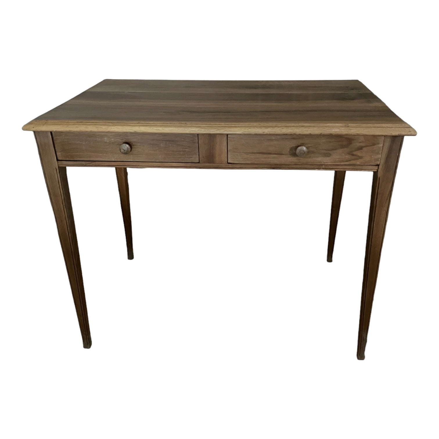Bureau 2 tiroirs en bois