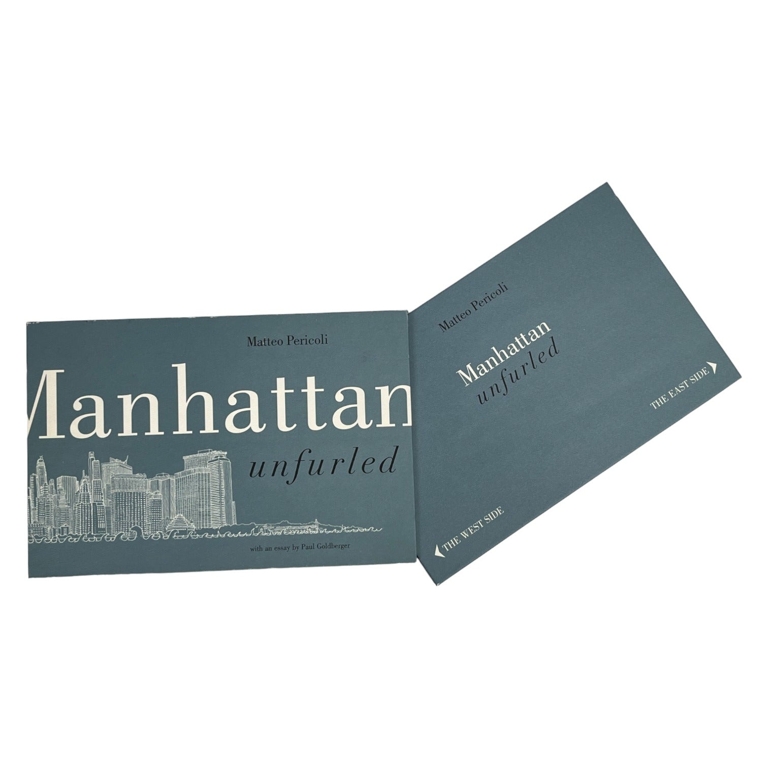 Livre MANAHATTAN UNFURLED - Matteo Pericoli