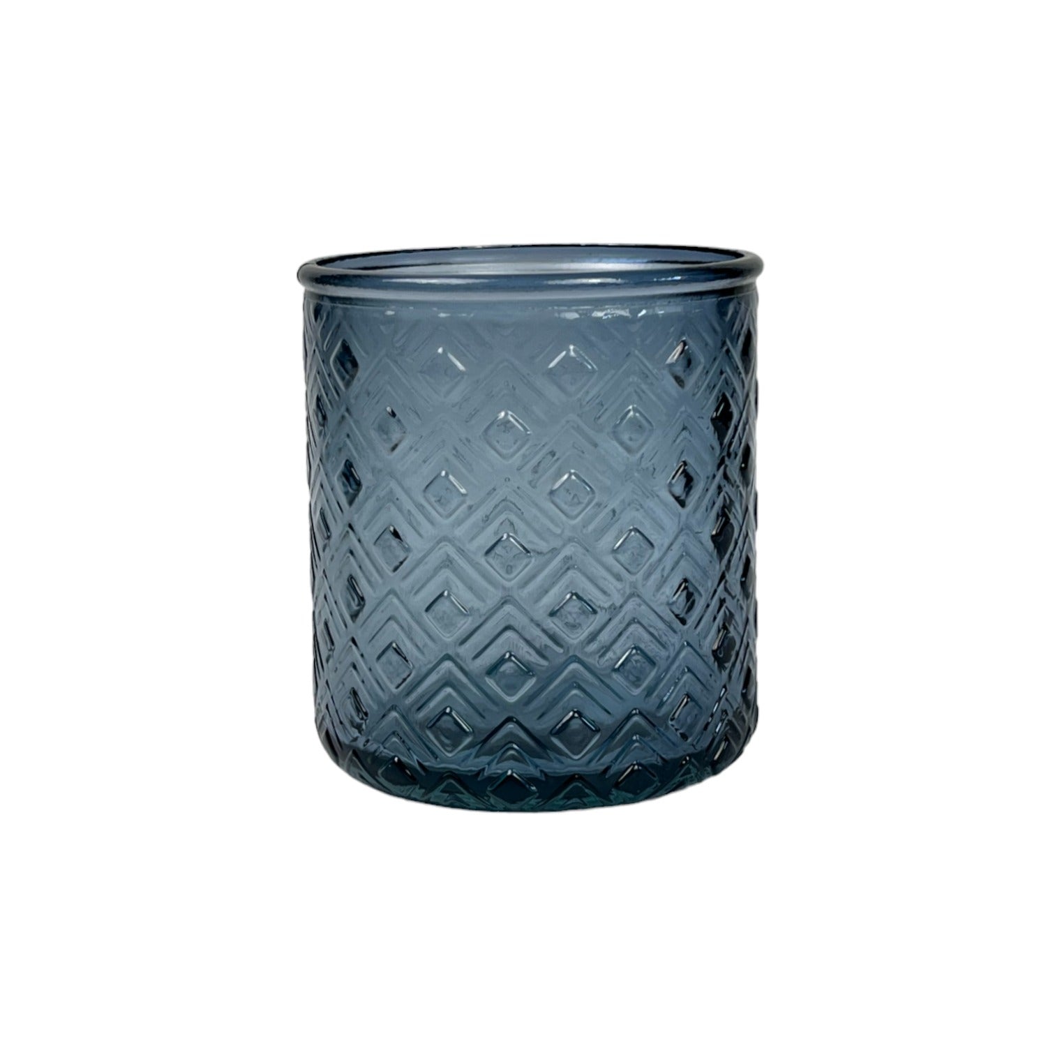 Gobelet en verre recyclé Bleu