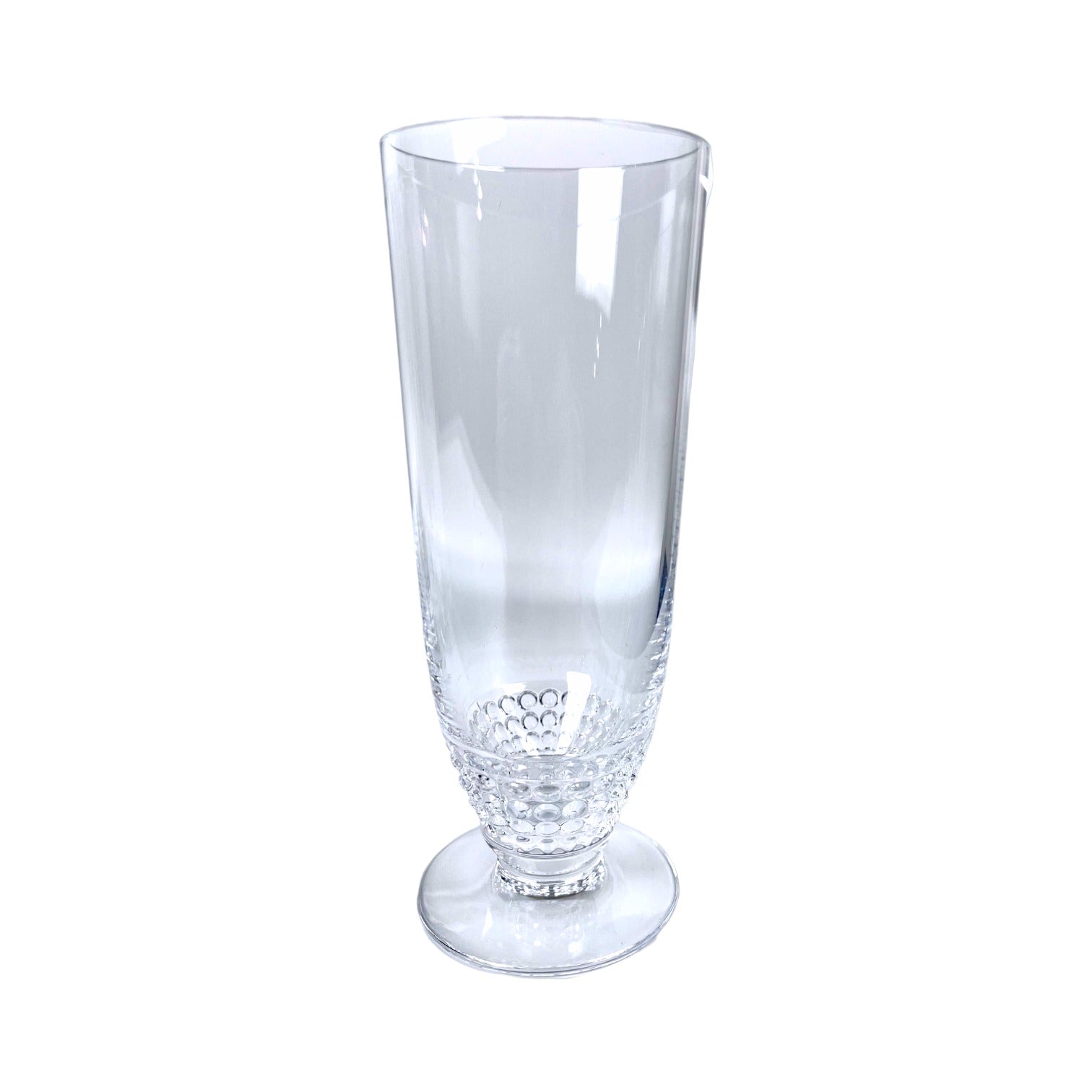 Flûte à champagne perlée inspirée du modèle Nippon Lalique x 6