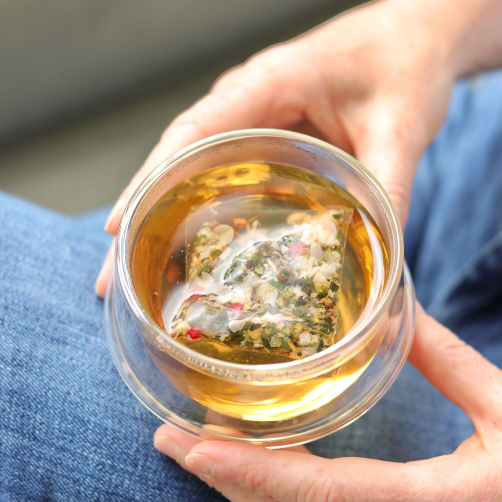 Infusion bio détox rose ortie - Belle Plante - boîte de 12 sachets