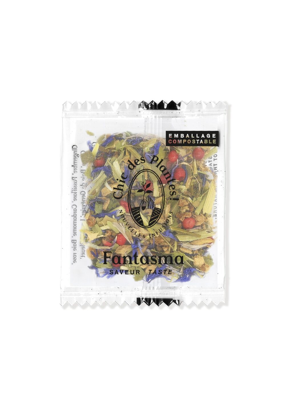 INFUSION BIO FANTASMA (BOÎTE 12 SACHETS) - GINGEMBRE, CITRON, CARDAMOME