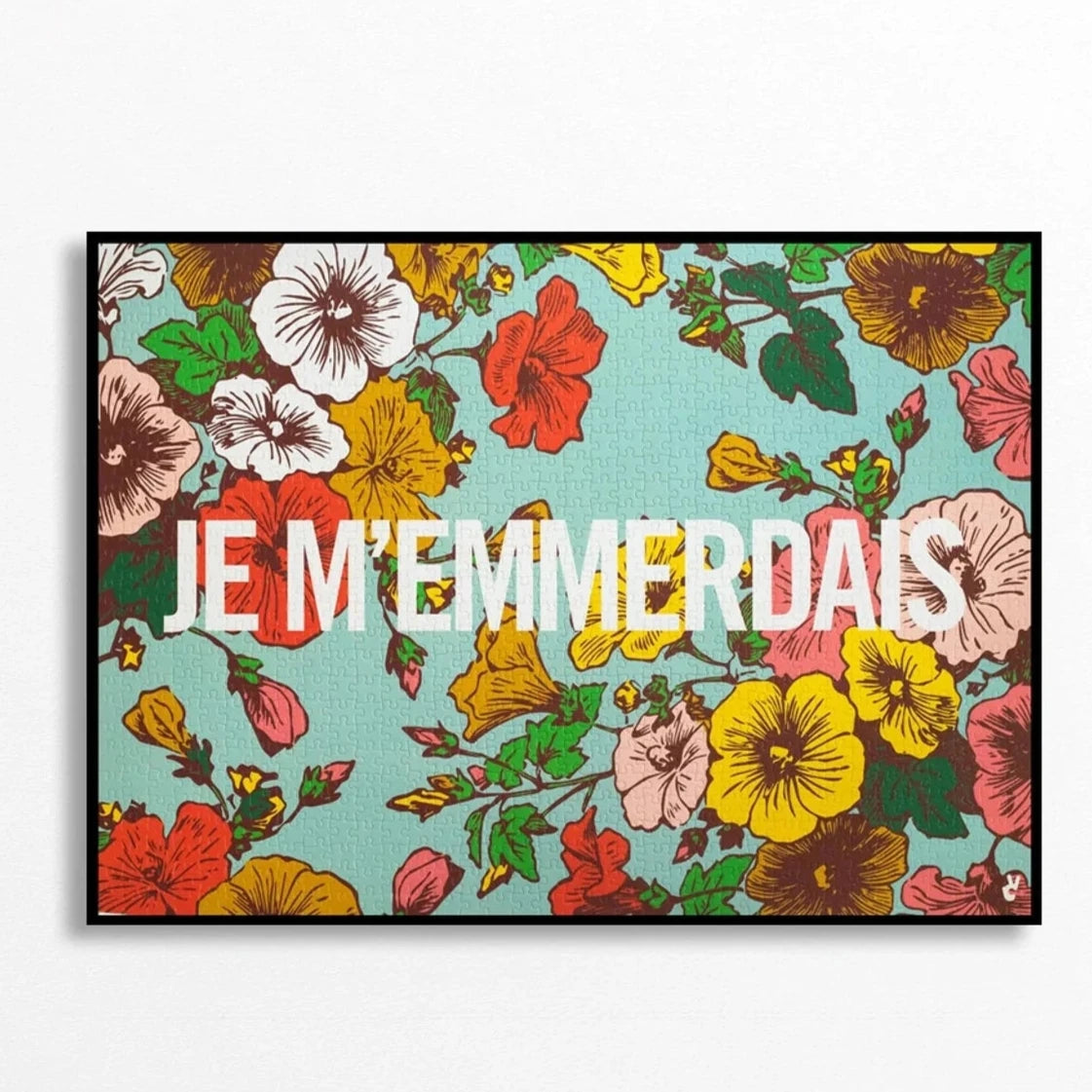 Puzzle 1000 pièces Je m'emmerdais l'original