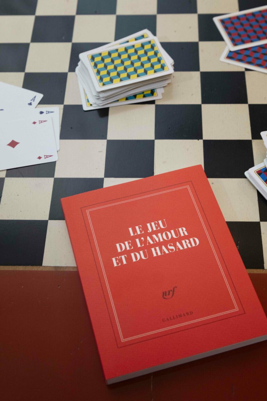 Carnet carré - LE JEU DE L'AMOUR ET DU HASARD - 14 x 18cm