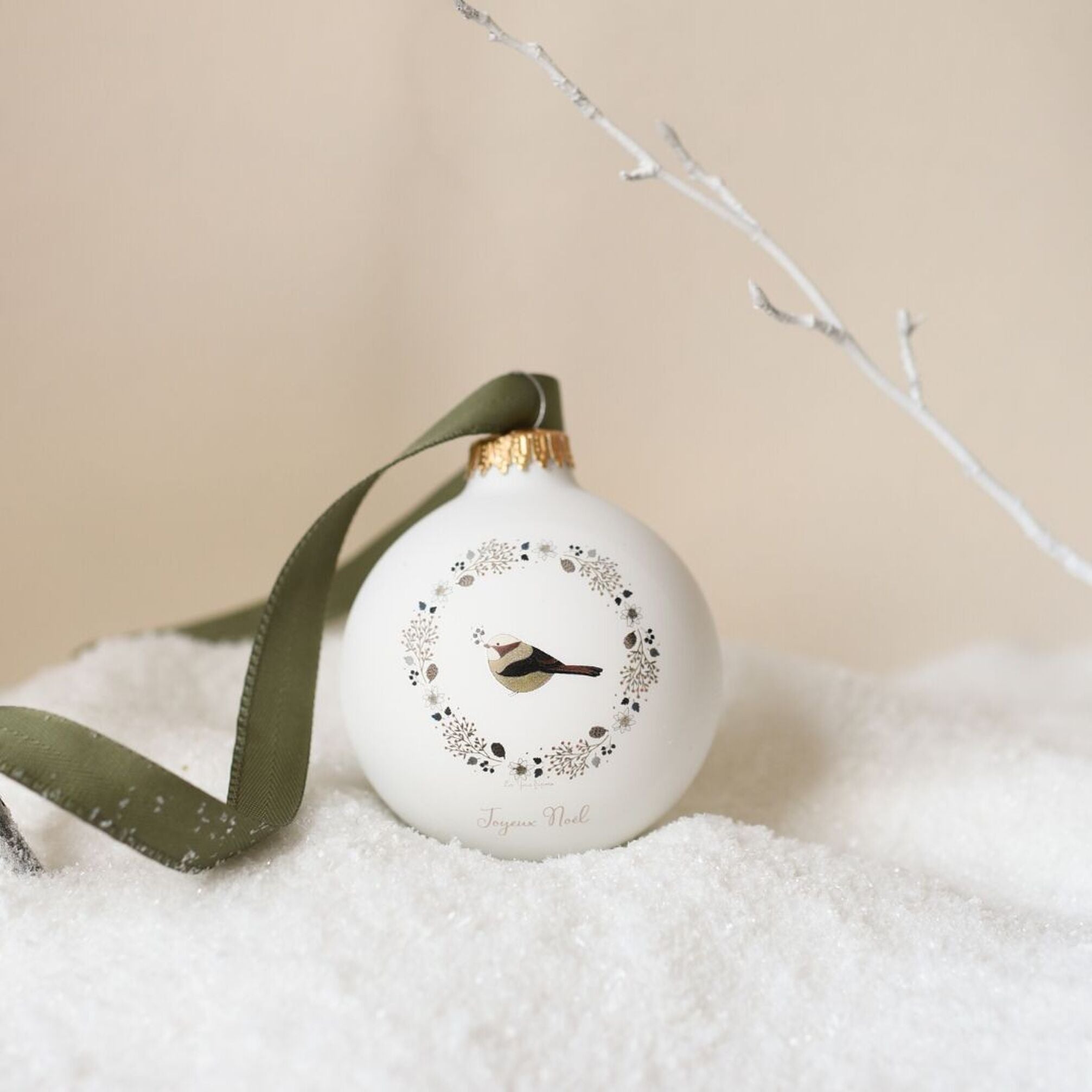 Boule de Noël Les Yeux Fripons - JOYEUX NOEL
