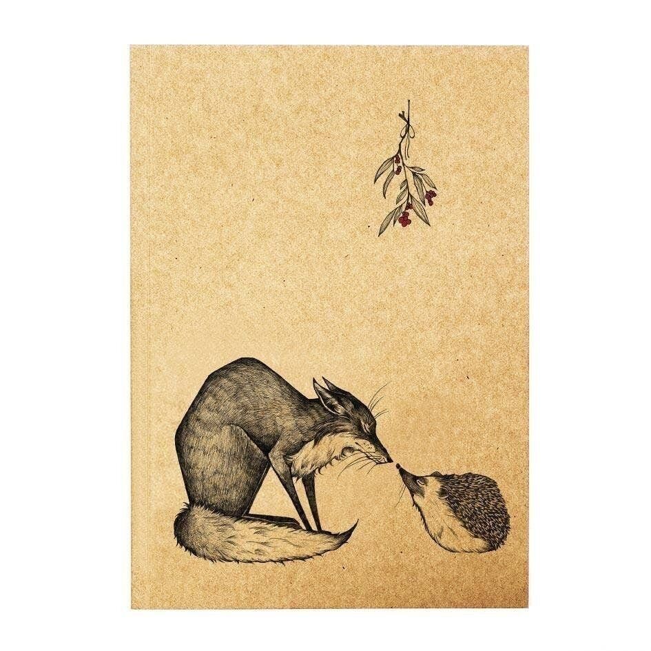Carnet bloc-notes Renard Ligarti 15 x 21 cm