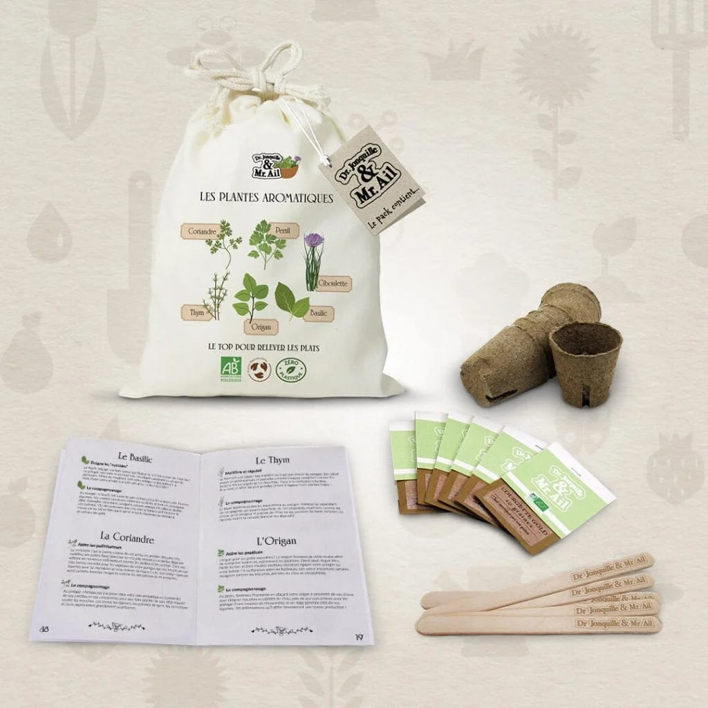 Kit de plantation -  les plantes aromatiques