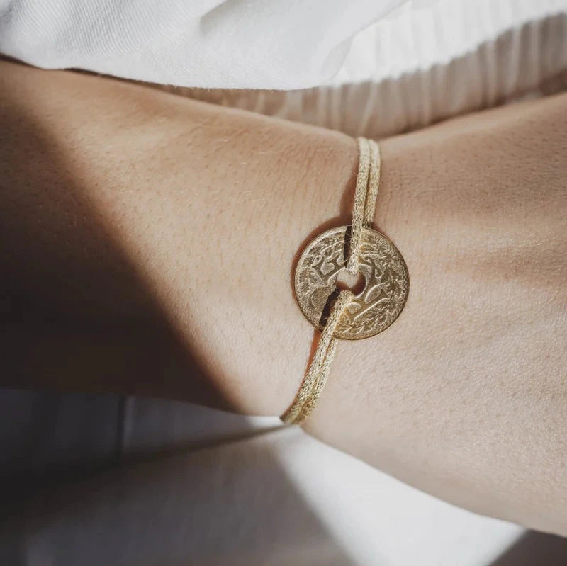 #Bracelet_dore