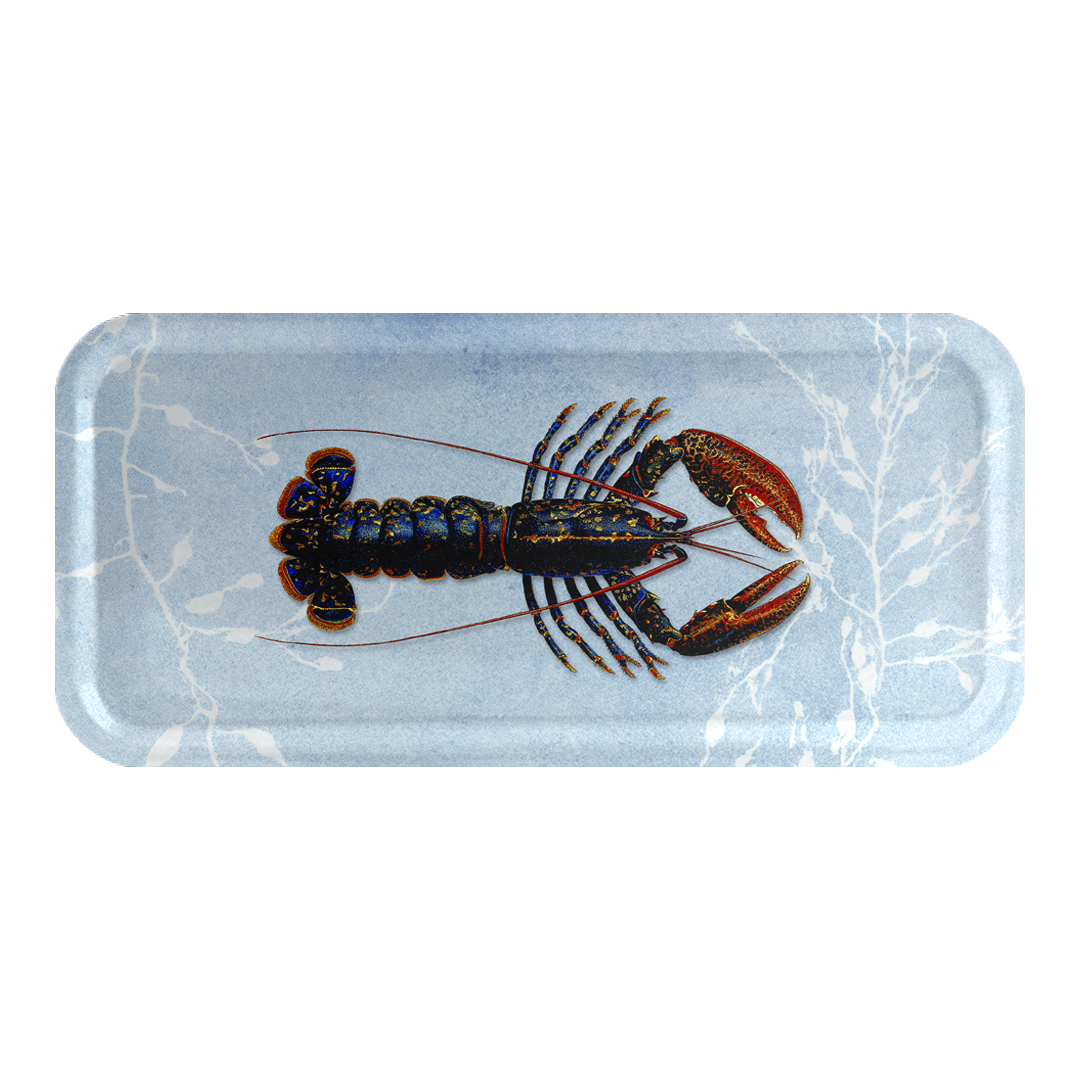 Plateau en bouleau 32 x 15 cm - Homard