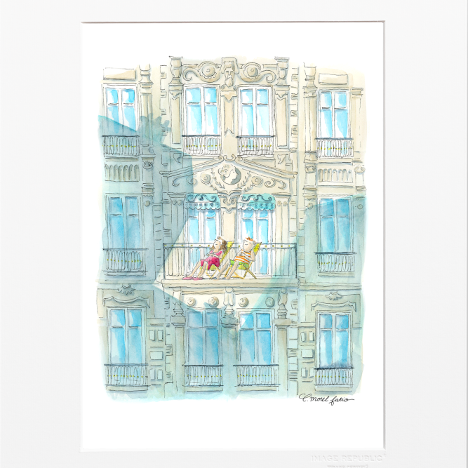 Affiche CLAIRE MOREL FATIO - Entre ombre et lumière