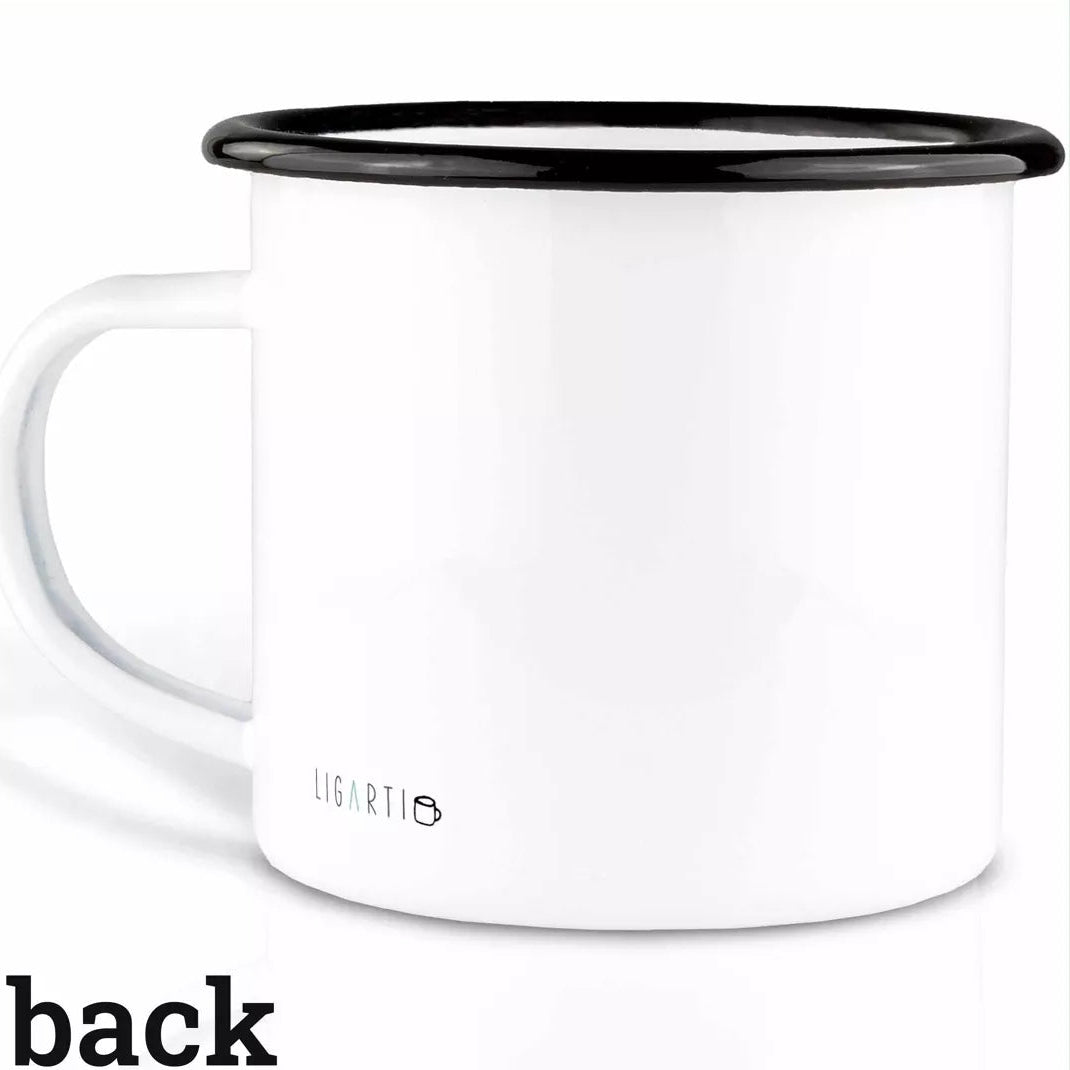 Mug émaillé - Paresseux - 300ml