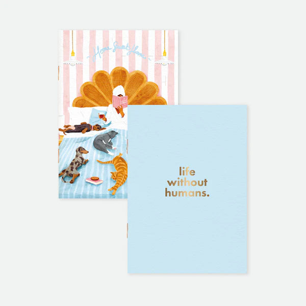 Carnets A6 DUO - Without Humans