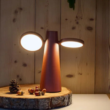 Lampe à poser Oto 27 cm - Ocre Rouge