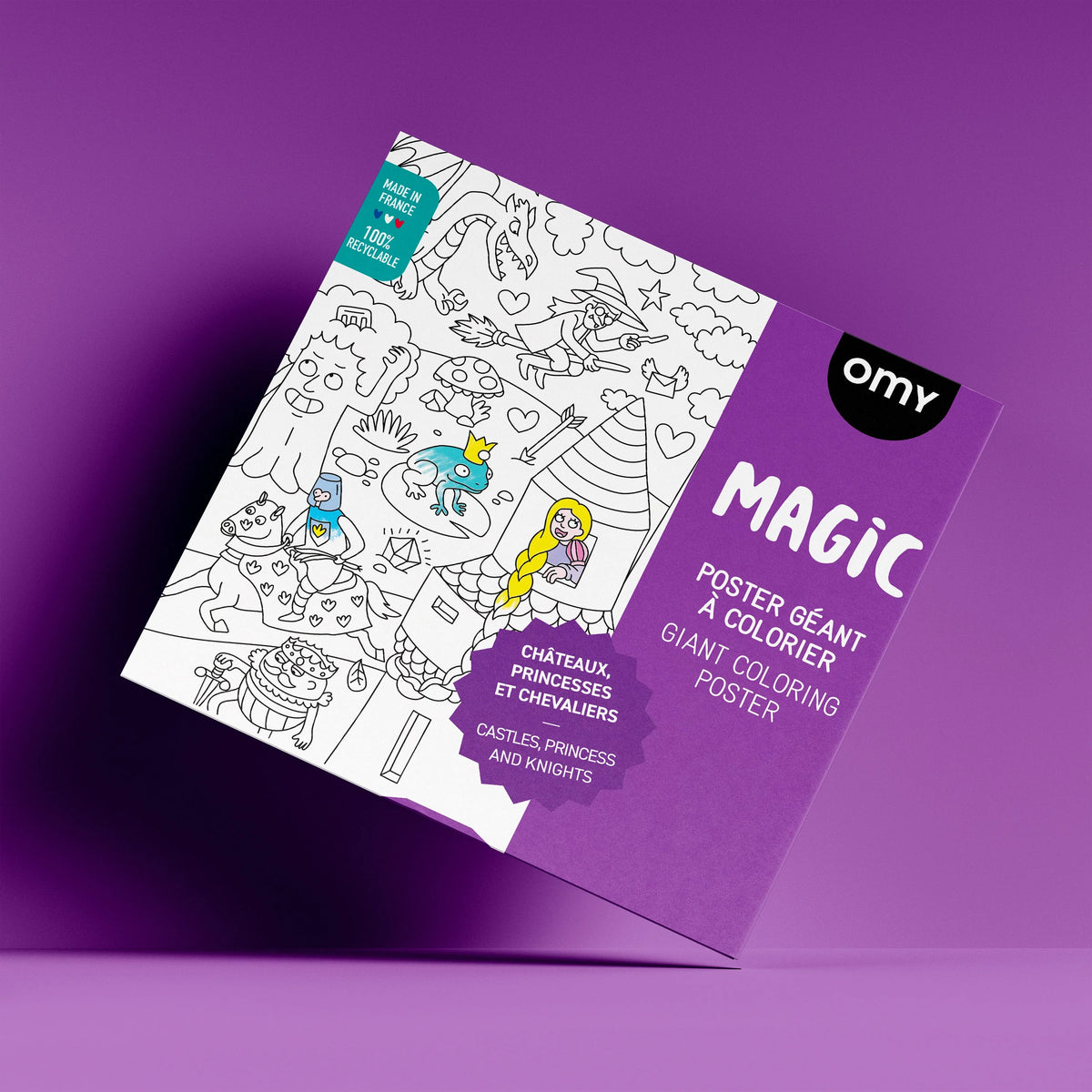 POSTER GEANT A COLORIER - MAGIC