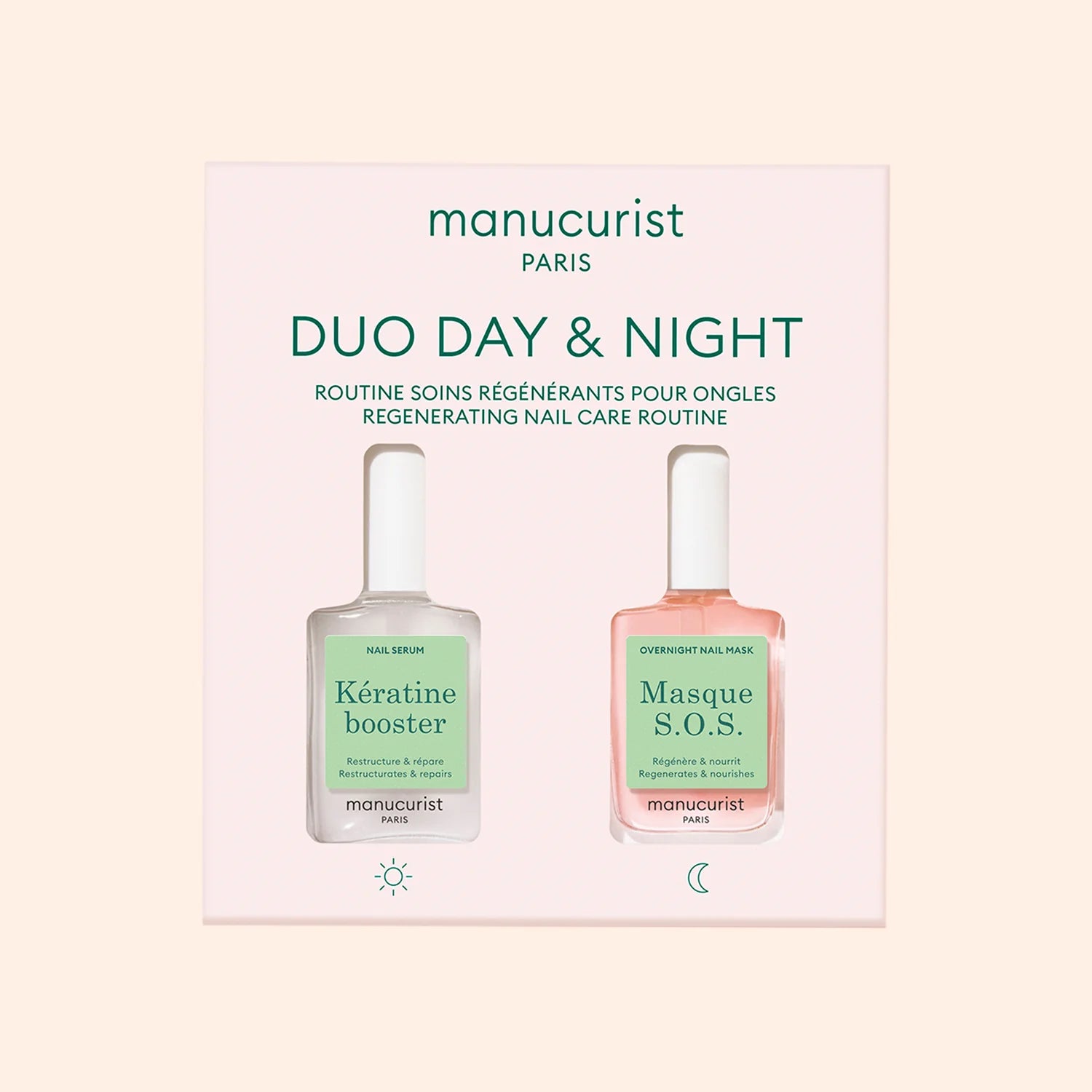 Duo Day & Night - Set de soin des ongles