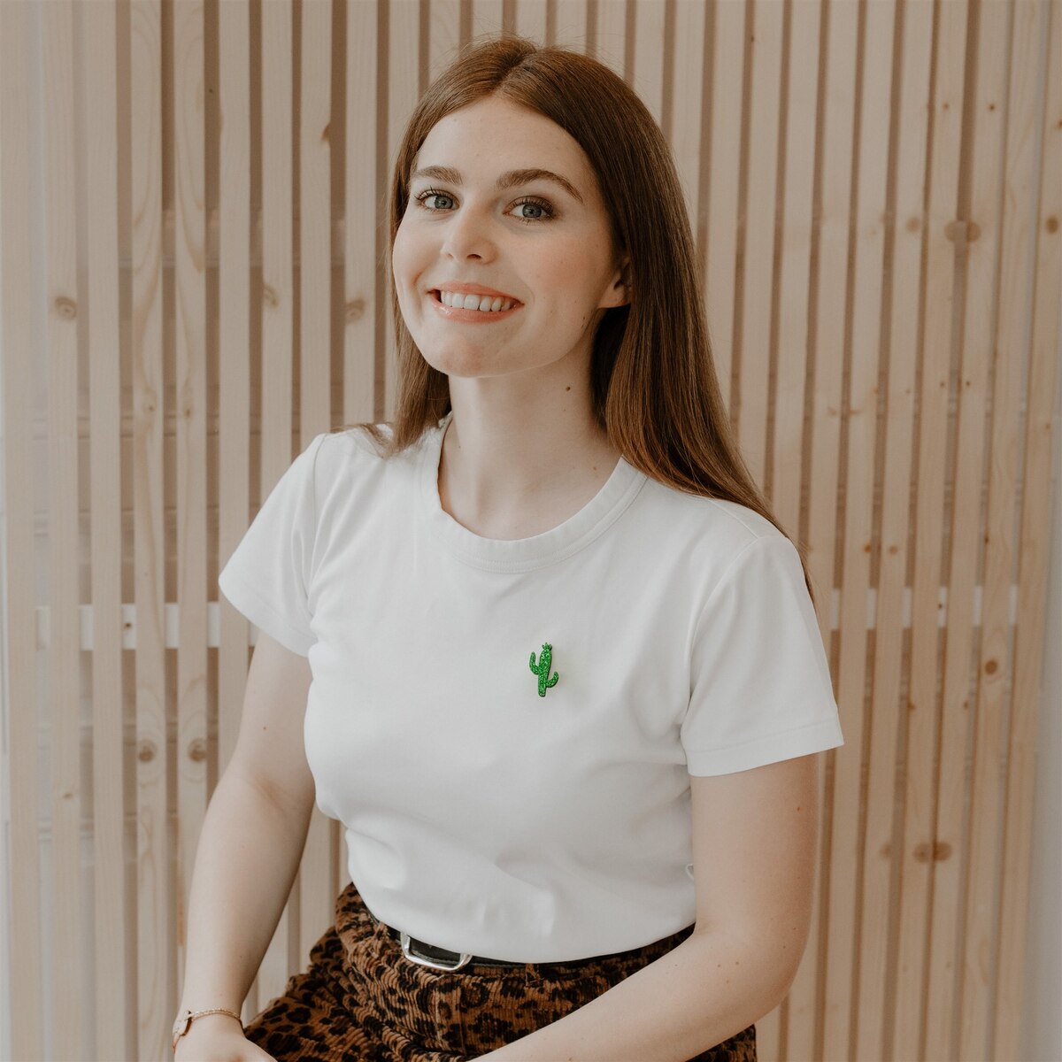 Pin's Cactus - Vert pailleté