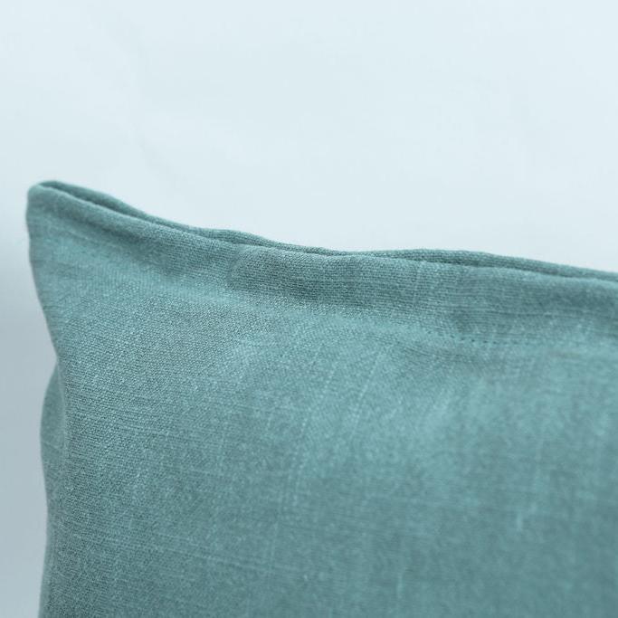 Pochette en lin Céladon