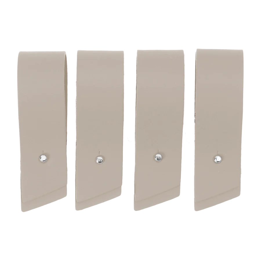 Rond de serviette x 4 Beige