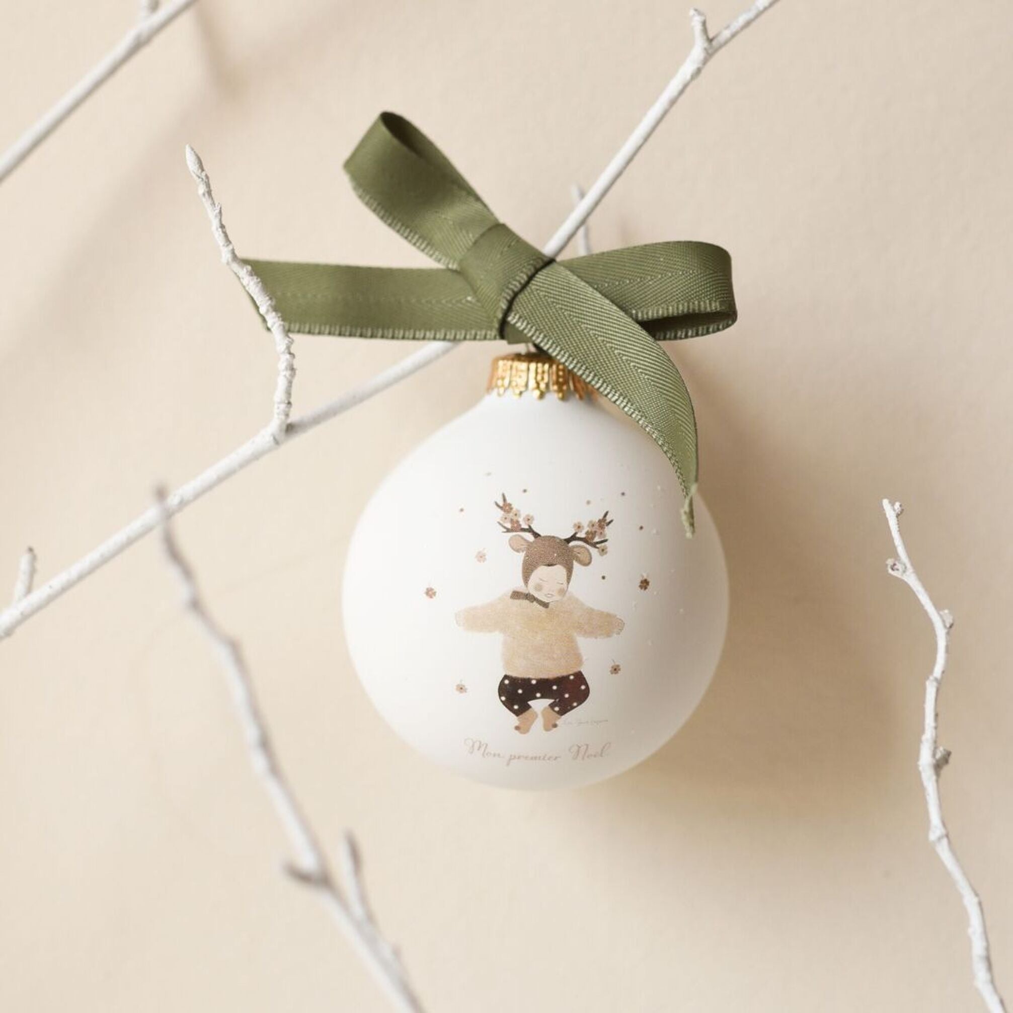 Boule de Noël Les Yeux Fripons - MON 1ER NOEL