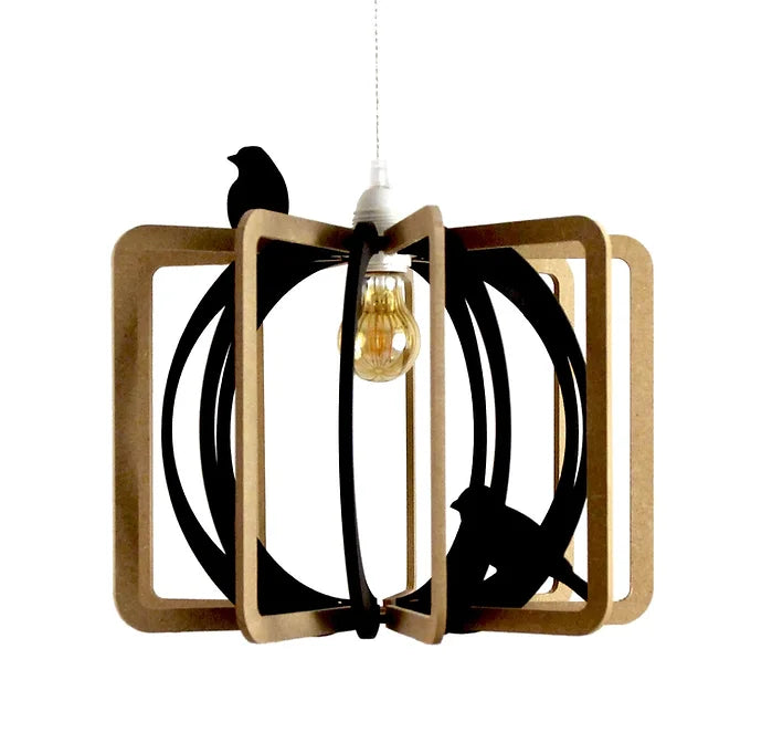 Suspension CAGE AUX OISEAUX