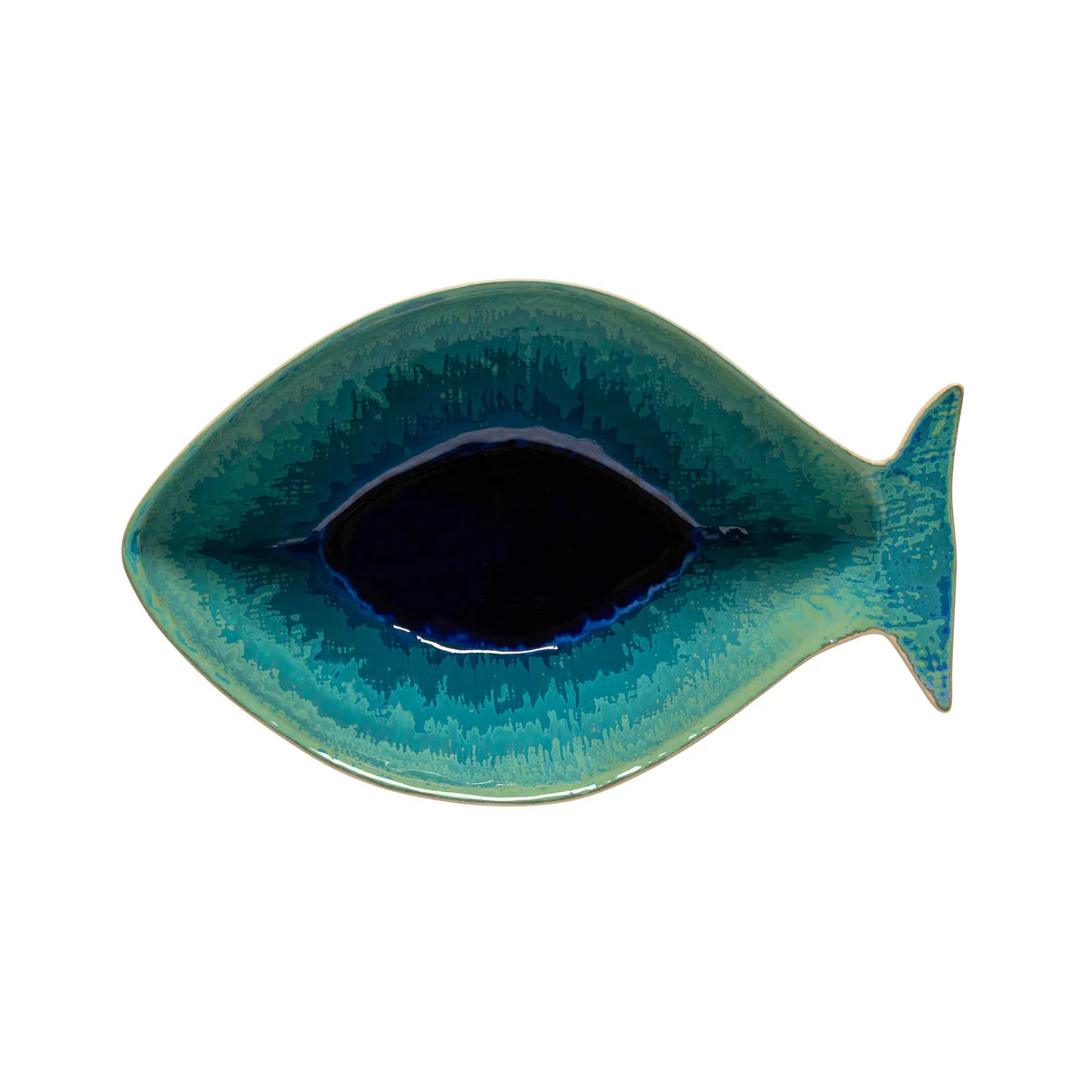Saladier Dori poisson bleu atlantique - 30 cm