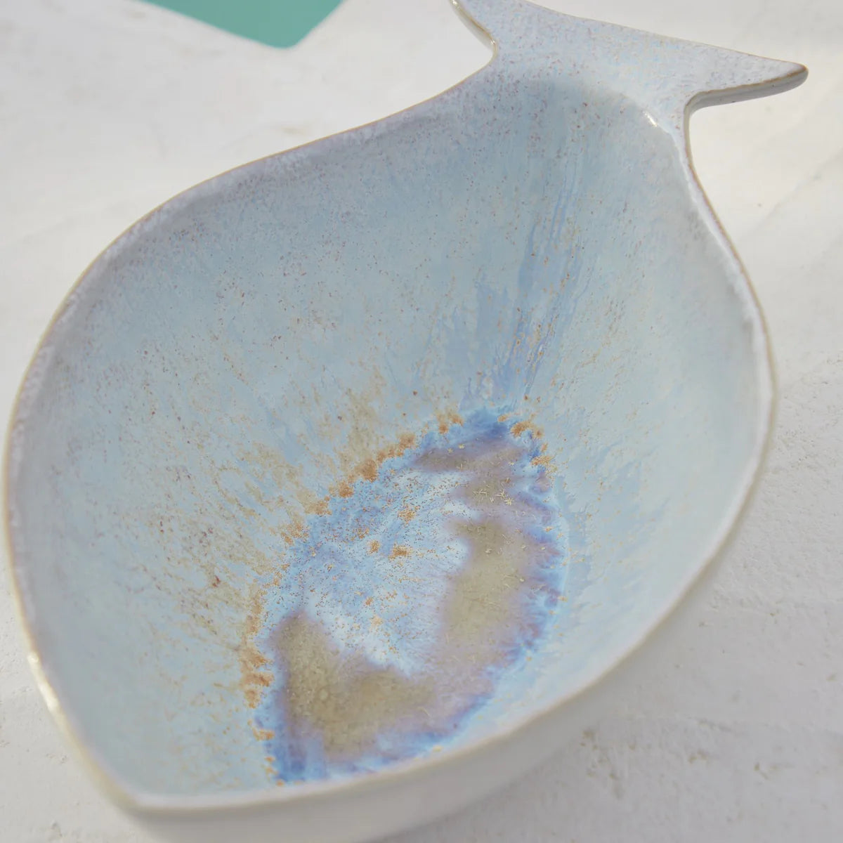 Saladier Dori poisson nacré - 30 cm