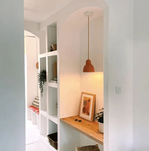 Suspension Marius uni terracotta