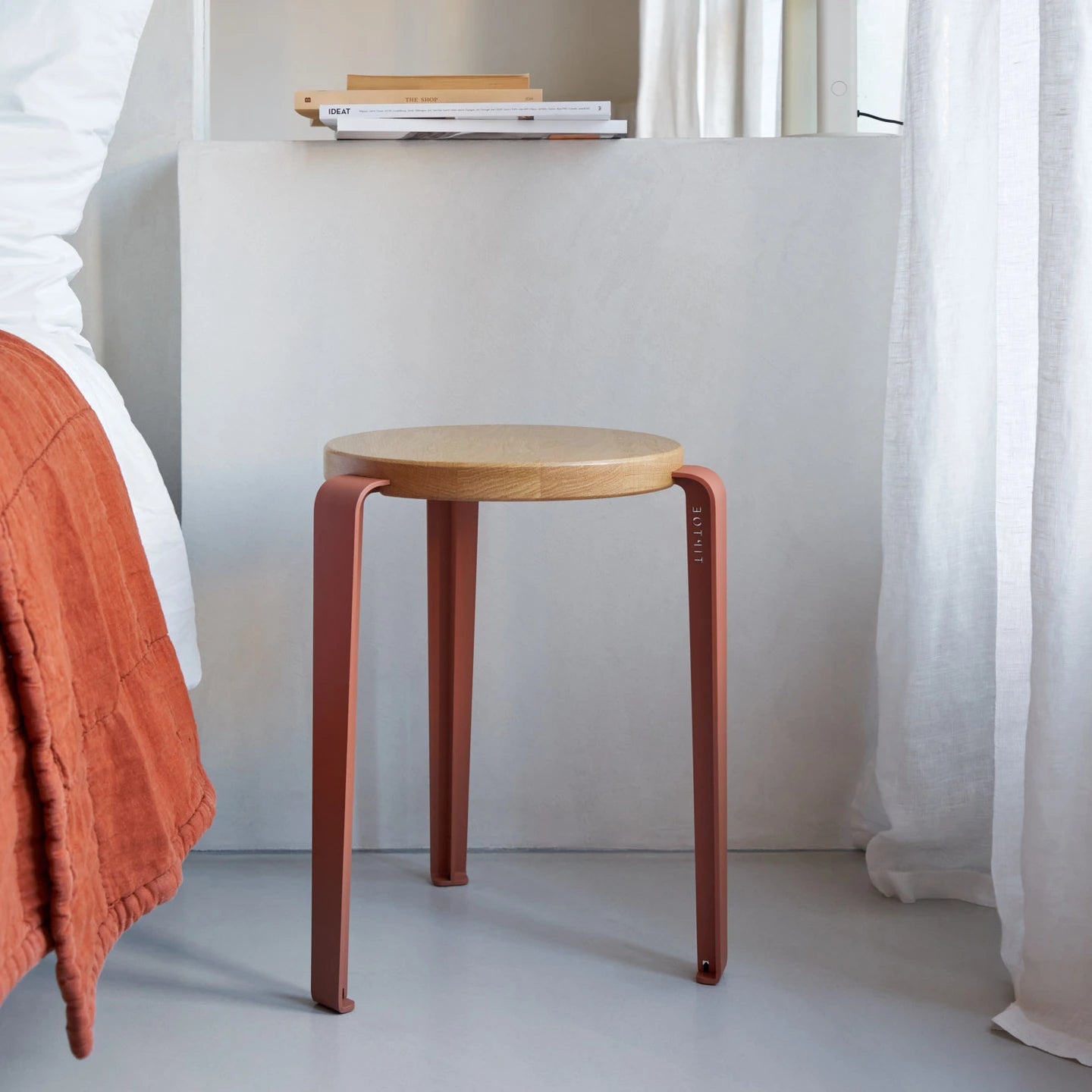 Tabouret LOU - HEJU (CANNELLE)
