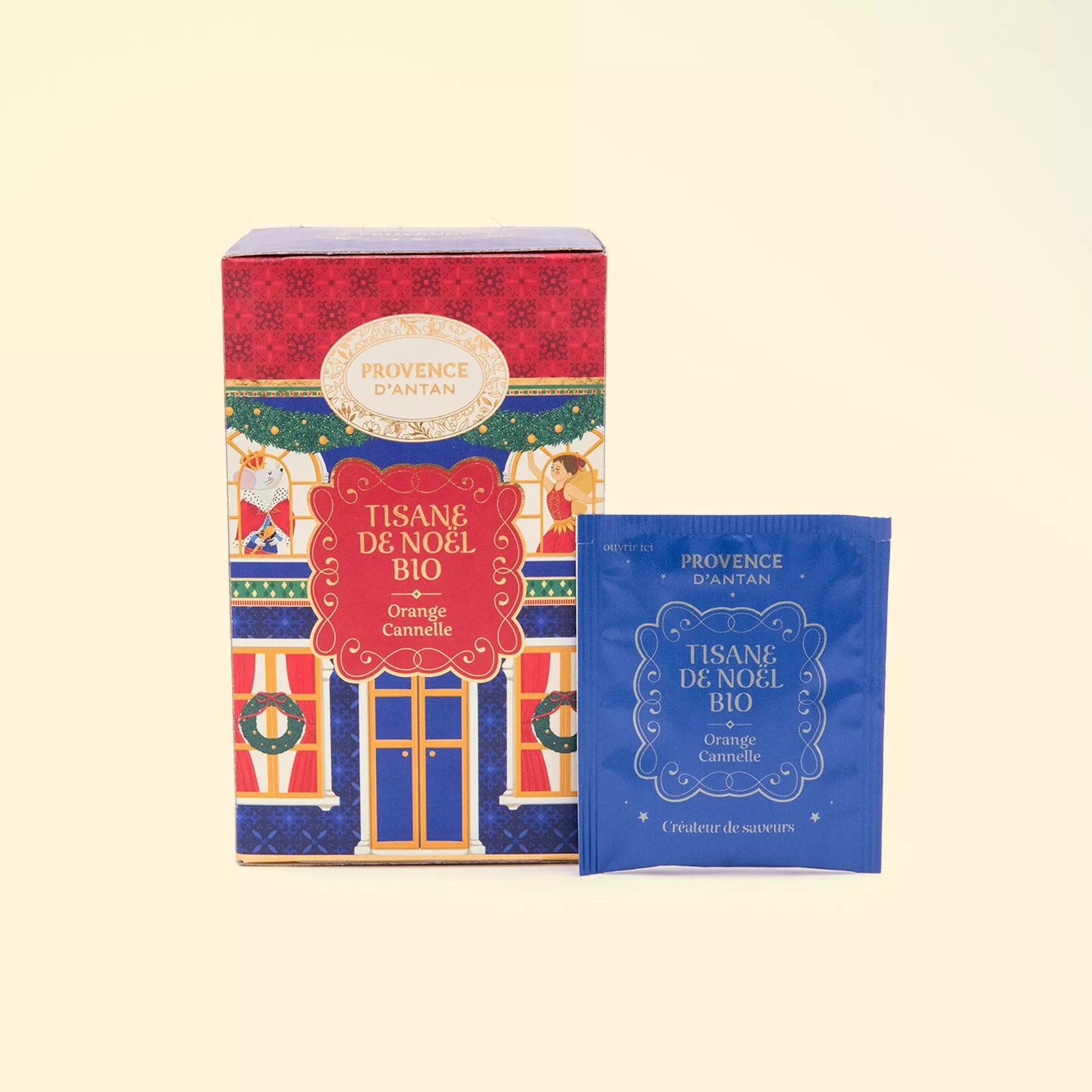Tisane de Noël Orange et Canelle Bio*