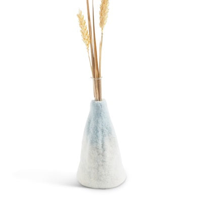 Vase en laine L, Ciel
