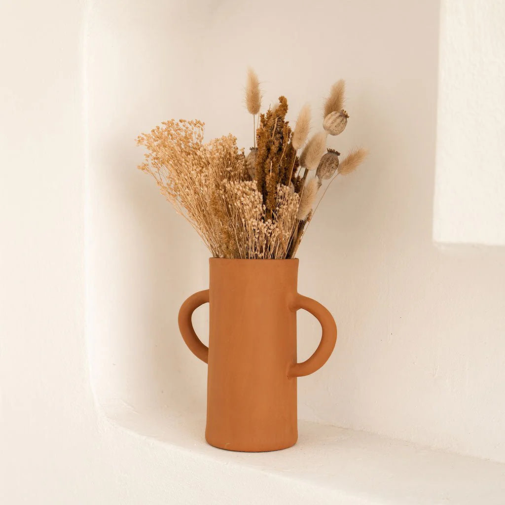 Vase anses Mediterranea uni terracotta