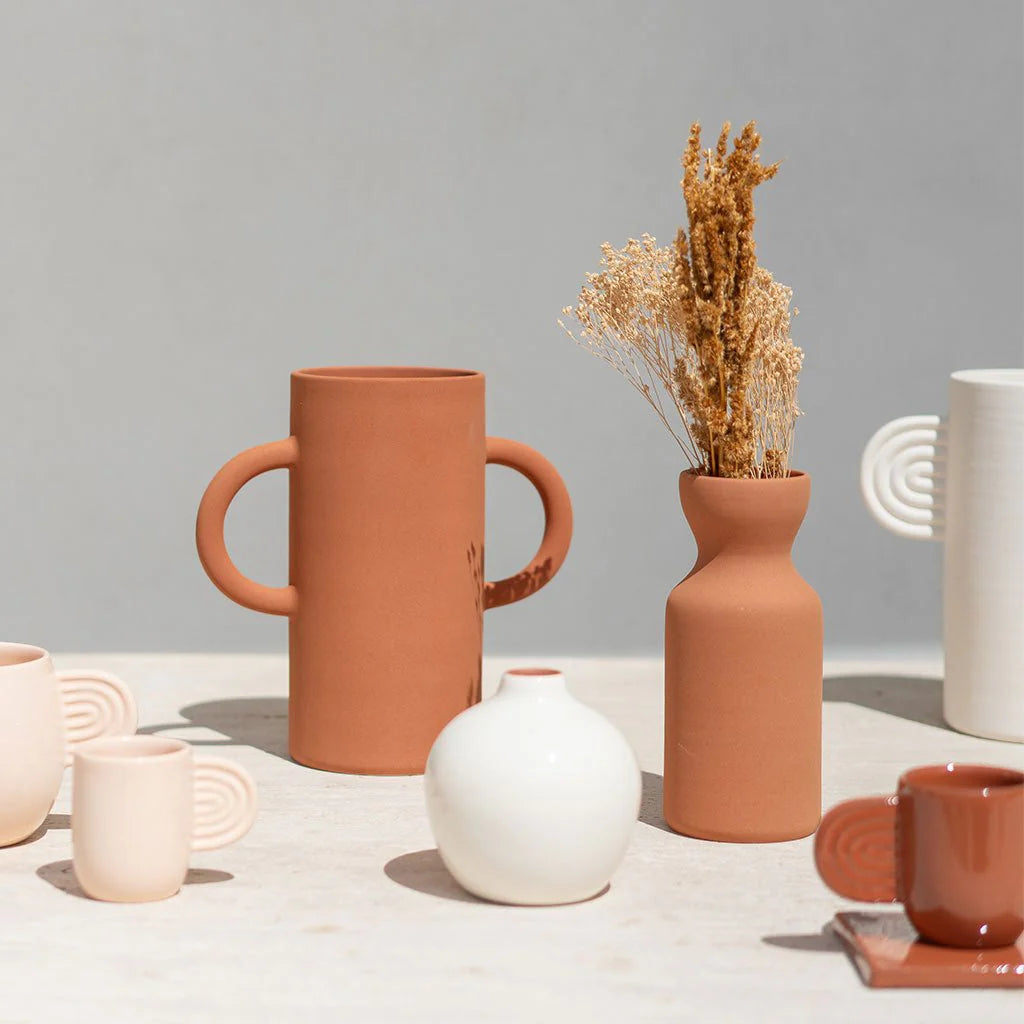 Vase anses Mediterranea uni terracotta