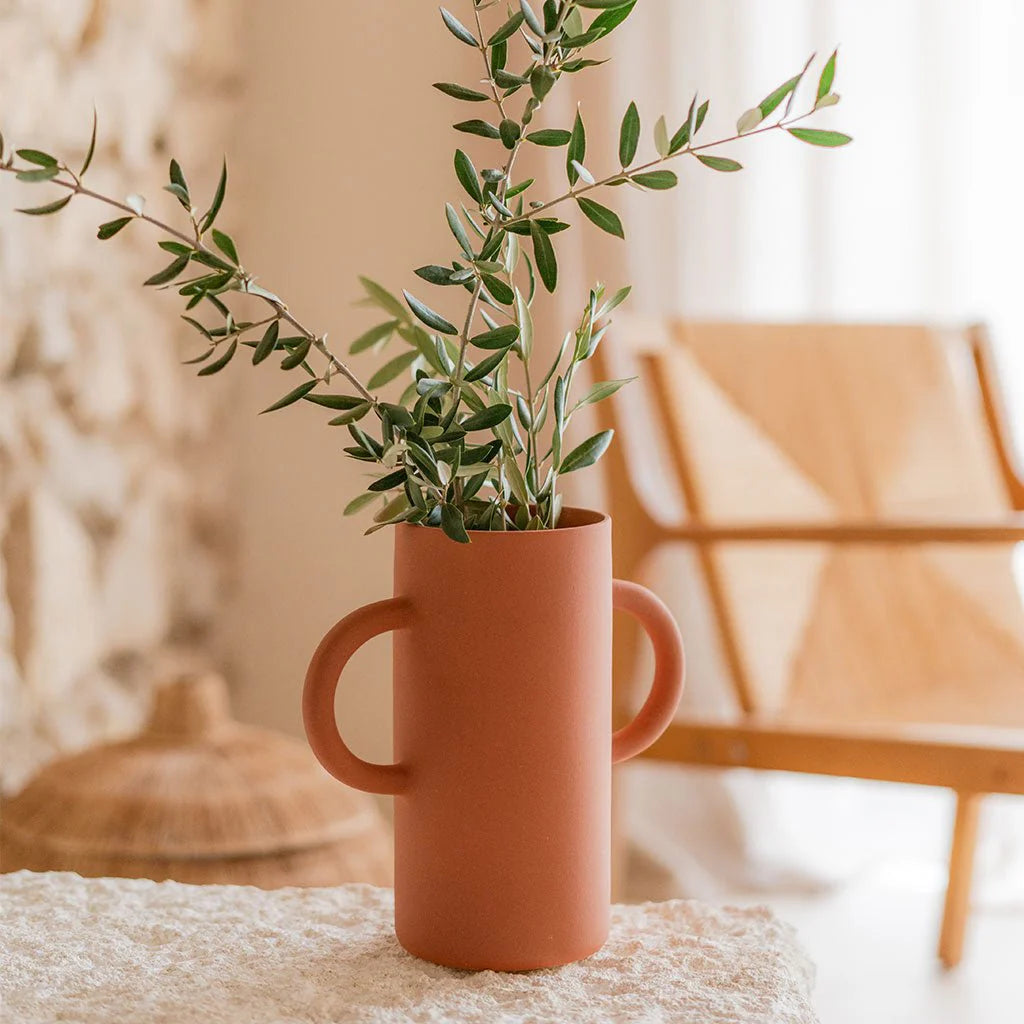 Vase anses Mediterranea uni terracotta