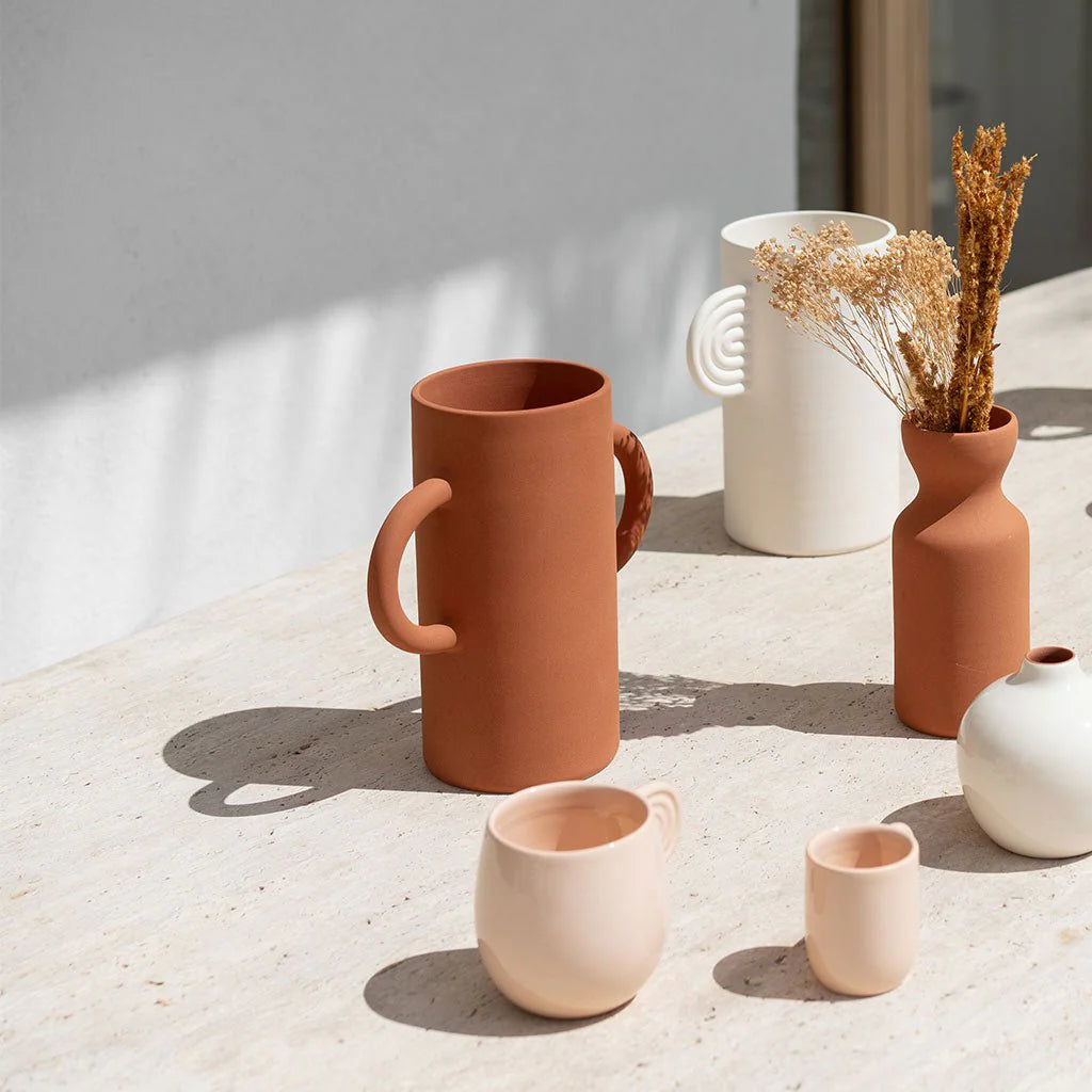 Vase anses Mediterranea uni terracotta