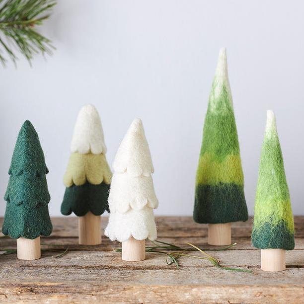 Sapin Arbre de Noël blanc