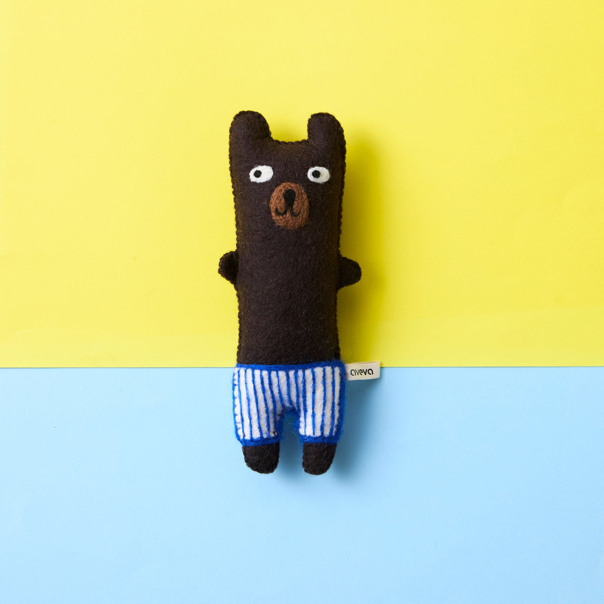 Ourson décoratif en laine AVEVA – The Bear