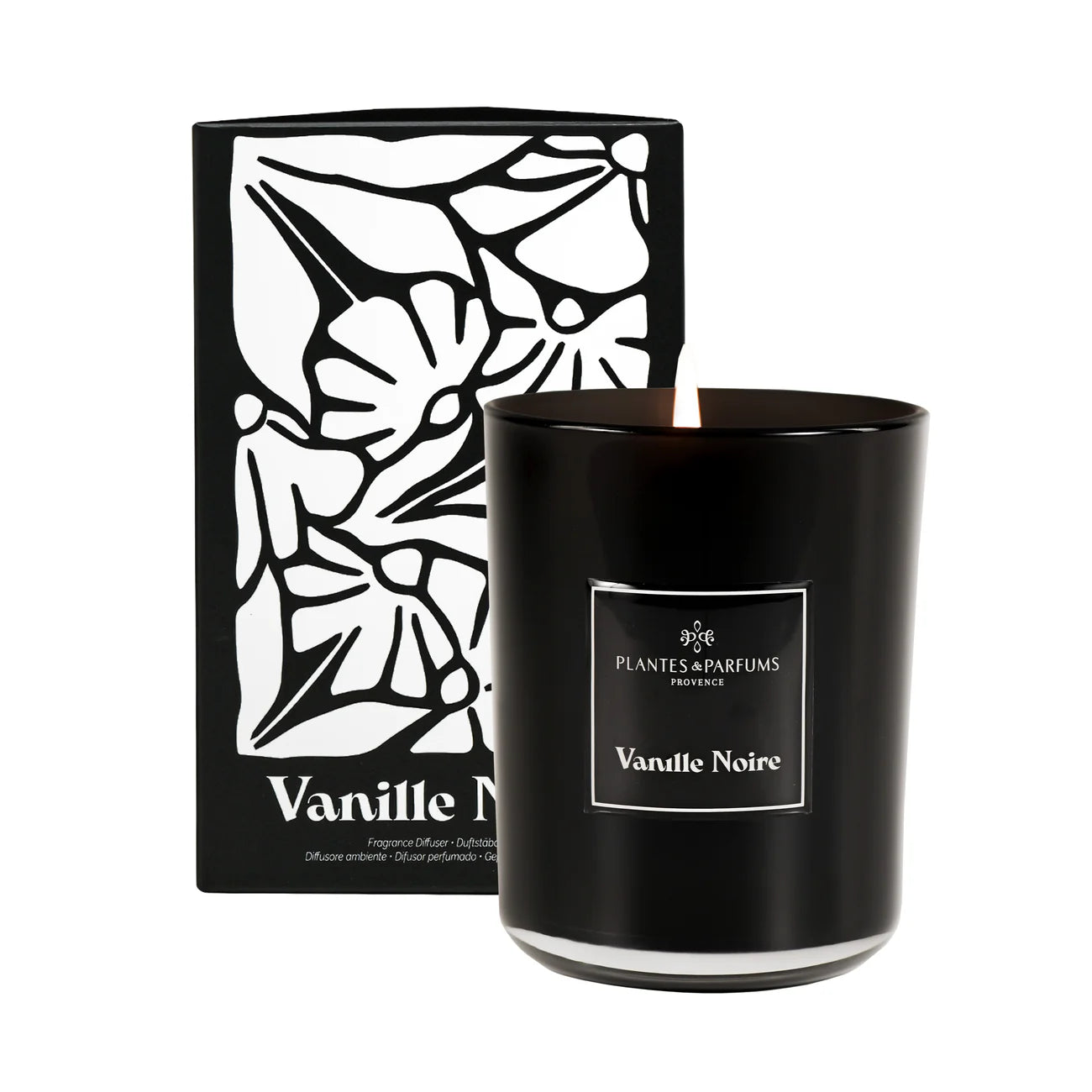 Bougie parfumée Vanille Noire - 420g