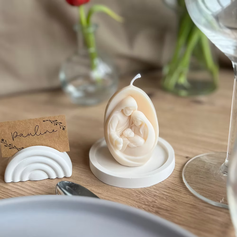 Bougie crèche et son coffret