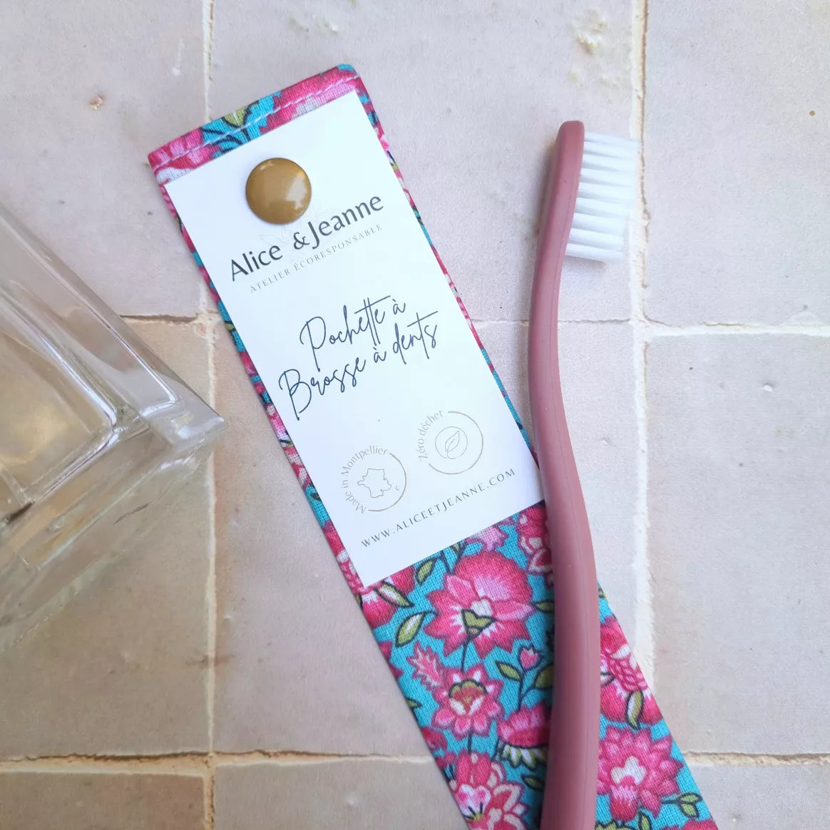 Pochette à brosse à dent Léa